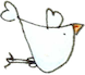 Weißer Vogel